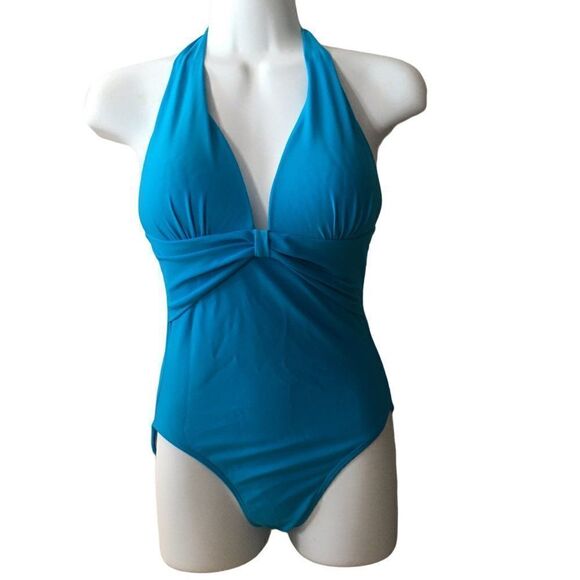 Bathing suit turquoise Women size Small - Picture 1 of 6